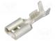 Faston  plochý  4,8mm  0,8mm  samica  0,5÷1,25mm2  krimpovacie