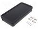 Kryt  univerzálny  X  90mm  Y  200mm  Z  34mm  BoPad  ABS  čierna  IP40