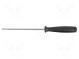 Skrutkovač  plochý  2,8x0,6mm  Dl.čepele  80mm  Celk.dĺžka  140mm