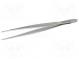 Pinzeta  120mm  na precízne práce  Hroty  priame