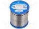 Spájkovací drôt  Sn60Pb40  2mm  0,25kg  olovené  Balenie  cievka
