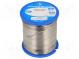 Spájkovací drôt  Sn63Pb37  0,7mm  250g  olovené  Balenie  cievka