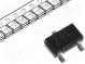 Tranzistor  P-MOSFET  unipolárny  -100V  -0,29A  0,5W  SC59