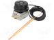 Senzor  termostat s kapilárou  SPDT  10A  400VAC  ±4°C  0÷90°C