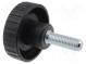 Otočný regulátor  Ø  50mm  Vonkaj.závit  M10  30mm  H  28,5mm