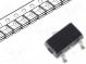 Dióda  Zenerova  200mW  10V  SMD  rolka, páska  SOT323