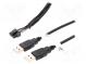 Automobilový napájací zdroj  USB A zásuvka x2  5V/2x2,1A  0,9m