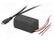 Automobilový napájací zdroj  USB micro vidlica  5V/1x2,1A  0,9m