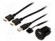 Automobilový napájací zdroj  Zásuvka HDMI  Nap.napätie  12VDC