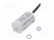 Kondenzátor  pre motory, pracovný  6uF  470VAC  Ø35x58,5mm  ±5%
