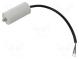 Kondenzátor  pre motory, pracovný  10uF  470VAC  Ø35x71,5mm  ±5%