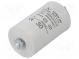 Kondenzátor  pre motory, pracovný  30uF  420VAC  Ø45x94,5mm  ±5%