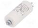 Kondenzátor  pre motory, pracovný  16uF  420VAC  Ø40x73,5mm  ±5%