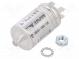 Kondenzátor  pre motory, pracovný  3uF  470V  Ø30x48mm  -25÷85°C