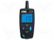 Teplomer s vlhkomerom  LCD,podsvietený  -10÷60°C  3÷98%RH  0,1°C