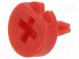 Gombík  s ukazovateľom  červený  Ø6,3mm  Určenie  CA6