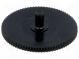 Gombík  nastavovacie koliesko  čierna  Ø21mm  Určenie  CA9M