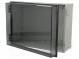 Kryt  nástenná  X 300mm  Y 400mm  Z 180mm  CAB  polykarbonát  šedá