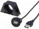 Predlžovák  USB A zásuvka  2m  USB 2.0