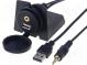 Adaptér USB/AUX  USB A zásuvka,zásuvka Jack 3,5mm 3pin  2m