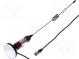 Anténa  CB  prútová  Sunker CB1  0,77m  magnet  Dĺž  3m  UHF