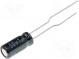 Kondenzátor  elektrolytický  1uF  50VDC  Ø5x11mm  Raster  2,5mm