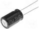 Kondenzátor  elektrolytický  THT  470uF  35VDC  Ø10x16mm  ±20%