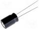 Kondenzátor  elektrolytický  THT  47uF  25VDC  Ø5x11mm  Raster  2mm
