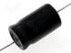 Kondenzátor  elektrolytický  bipolárny  THT  100uF  100V  Ø18x39mm