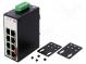 Switch Ethernet  neriadený  Počet portov  8  12÷48VDC  RJ45  2,2W