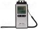 Teplomer s vlhkomerom  LCD,podsvietený  Vzorkovanie  1x/s  0,1°C