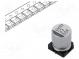 Kondenzátor  elektrolytický  SMD  33uF  50VDC  Ø6,3x7,7mm  ±20%