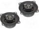 Autoreproduktory  dvojpásmový  100mm  100W  80÷20000Hz  4Ω  42mm