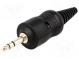 Zástrčka  Jack 6,3mm  stereo  priamy  Séria  Jumbo  15mm