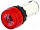 Svetelno-akustický signalizátor  22mm  -20÷60°C  Ø22,5mm  IP54