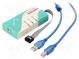 Programátor  pre rádiové systémy  USB  IDC10,USB B  Rad  CMOSTEK