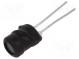 Tlmivka  drôtový  THT  4,7uH  Iprac  5A  22,94mΩ  ±20%  Ø7,5x9,5mm