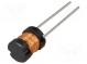 Tlmivka  drôtový  THT  470uH  500mA  1,94Ω  ±10%  Ø7,5x9,5mm  zvislý
