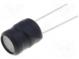 Tlmivka  drôtový  THT  3,3mH  290mA  6,8Ω  ±10%  Ø9,5x11,5mm  zvislý