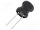 Tlmivka  drôtový  THT  1,8mH  Iprac  600mA  2,6Ω  ±10%  Ø11,5x11,5mm