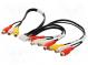 Konektor  pre panelové autorádiá  Kenwood  RCA  PIN 20