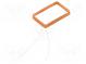 Anténa RFID  125kHz  210uH  22x35x5mm