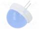 LED  20mm  modrá  160÷750mcd  120°  Poč.výv  2  5÷20mA  5,3÷6V