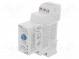 Časové relé  0,1s÷100h  DPDT  250VAC/8A  Unap  24÷240VAC  24VDC