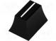 Gombík  posuvný gombík  Farba  čierna  20x14x13mm  Mat  plast