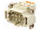Konektor  HDC  vidlica  CSH  PIN  6  6+PE  veľkosť 44.27  16A  400V