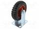 Transportné koleso  Ø  160mm  W  50mm  H  193mm  pevná  150kg  guma