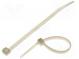 Cable tie  L  120mm  W  4.8mm  polyamide  215.5N  natural  Ømax  28mm