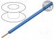 Vodič  drôt  Cu  0,2mm2  modrá  PVC  60V  100m