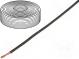 Vodič  licna  Cu  1x1,5mm2  silikón  čierna  250V  -60÷180°C  25m